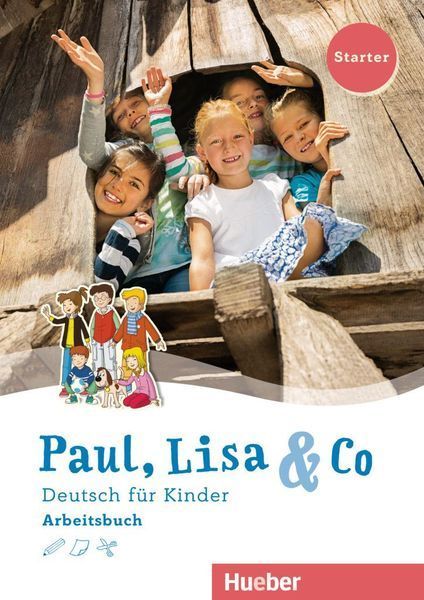 Paul, Lisa & Co Starter, Deutsch Kursbuch + Arbeitsbuch (Hueber) 9783190015597/2 фото