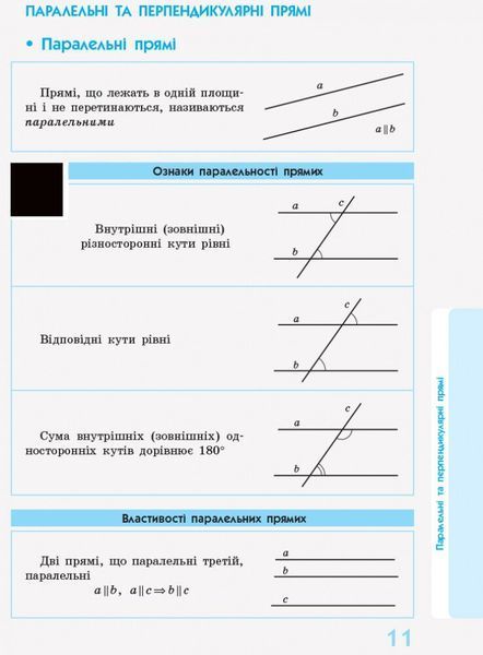 7 ~ 11 клас. Рятівник 2.0 Геометрія в означеннях таблицях і схемах (Дергачов В. А.), Ранок 9786170903433 фото