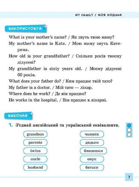 1~4 клас. English ~ Різнорівневі лексичні тести та завдання ( Зінов&rsquo;єва Л. О.), Видавництво УЛА 9789662840896 фото