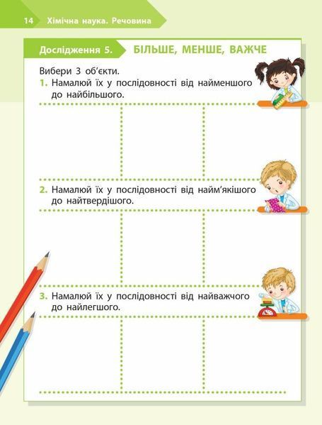 1 клас НУШ. STEM-Старт. Робочий зошит. Дослідження. Хімічна наука (Дубовик О.А., Онопрієнко О.В., Потапенко І.), Ранок 9786170990839 фото