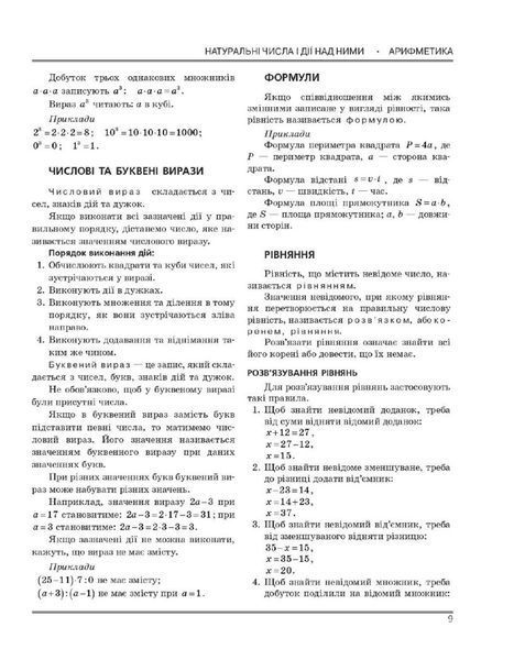 НМТ 2025. Математика. Інтерактивний довідник-практикум (Забєлишинська М.Я., Захарійченко Ю.О., Карпік В.В.),Ранок 9786170981875 фото