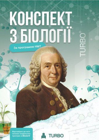 ЗНО/НМТ 2026. Конспект з Біології. TURBO Підготовка до ЗНО (Кицмен Х.), Михно Світлана Сергіївна, ФОП 9786178660109 фото