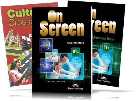 On Screen B1 + , Student's book + Workbook + CULTURAL CROSSROADS UKRAINE (Express Publishing) 9781471533082/4 фото