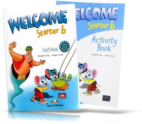 Welcome Starter B, Pupil's book + Workbook for Learning English (Express Publishing) 9781844668724/5580766 фото