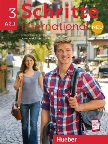 Schritte international Neu 3 (A2.1), Deutsch Kursbuch + Arbeitsbuch, (Hueber) 978-3-19-301084-1 фото
