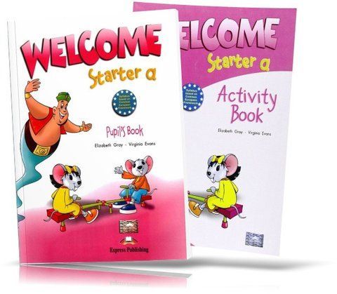 Welcome Starter А, Pupil's book + Workbook for Learning English (Express Publishing) 9781845582531/3545 фото