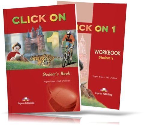Click On 1, Student's book + Workbook for Learning English (Exspress Publishing) 9781842166826/40 фото