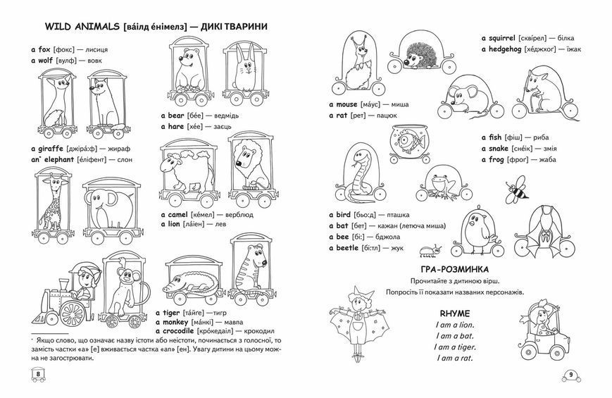 Easy English. Starter book. Легка англійська (українською та англійською мовами) (Тетяна Жирова, Василь Федієнко), Школа 9789664294567 фото