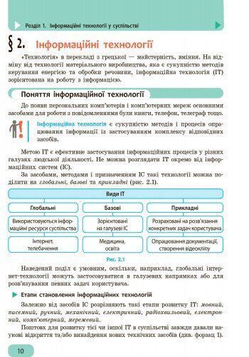 9 клас. Інформатика Підручник (Бондаренко О.О. та ін.), Ранок 9786170933546 фото