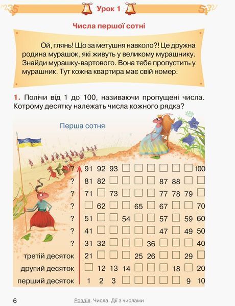 2 клас. НУШ Математика. Підручник (Гісь О.М., Філяк І.В.), Ранок 9786170927224 фото