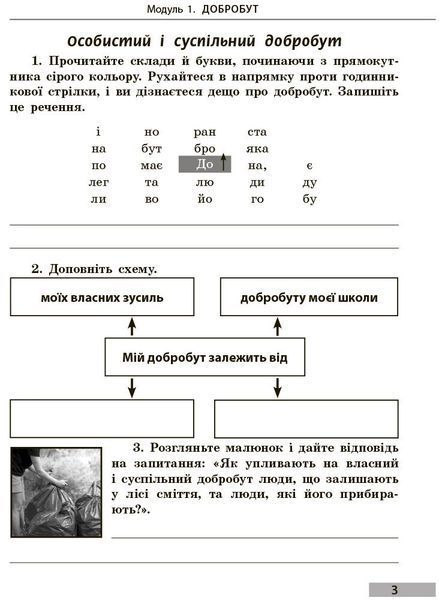 5 клас. НУШ. Здоров&rsquo;я, безпека та добробут. Робочий зошит ( Тагліна О. В.) Ранок 9786170979803 фото