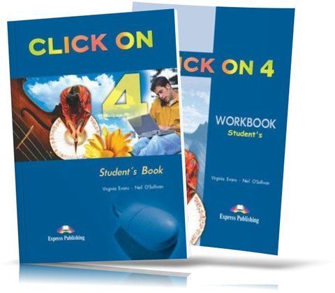 Click On 4, Student's book + Workbook for Learning English (Exspress Publishing) 9781843257813/37 фото
