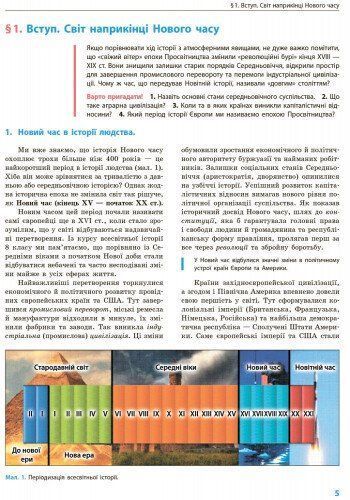 9 клас. Всесвітня історія Підручник. Нова програма (Д'ячков С.В., Литовченко С.Д.), Ранок 9786170933676 фото