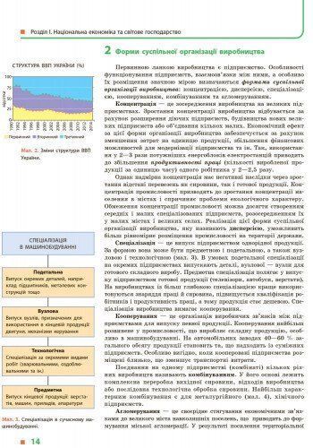 9 клас. Географія Підручник (Гілецький Й. Р. та ін.), Ранок 9786170933669 фото