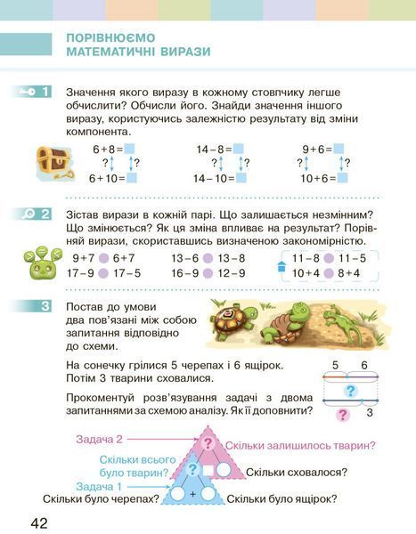 2 клас. НУШ Математика Підручник (Скворцова С.О., Онопрієнко О.В.), Ранок 9786170951816 фото