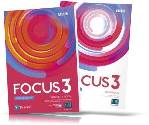 Focus 2nd edition 3, Student's book + Workbook for Learning English (Pearson) 9781292301891/2 фото