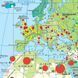 Карта електроенергетика світу 160x110 см М 1:22 000 000 ламінована, Інститут передових технологій IPT-373 фото 2