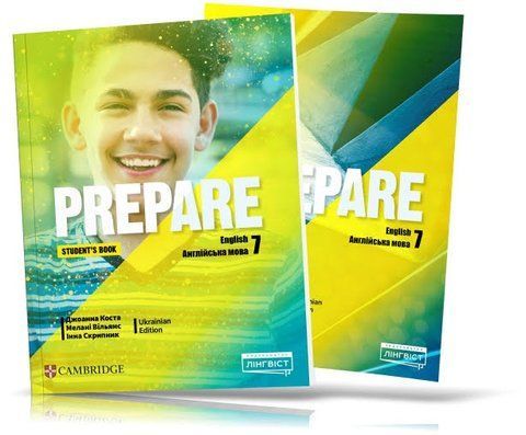 7 клас. НУШ Англійська мова. Prepare. КОМПЛЕКТ: Student`s book (м'яка обкладинка) + Workbook (Пухта), Лінгвіст 9786178103743/22 фото