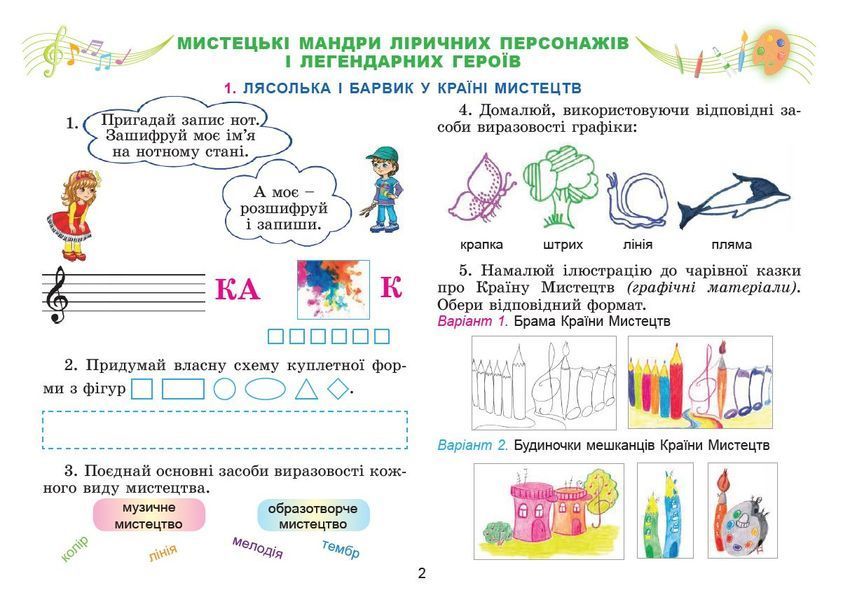 3 клас НУШ 2025. Мистецтво. Альбом, інтегрований курс (Масол Л.М.), Генеза 9786178370480 фото