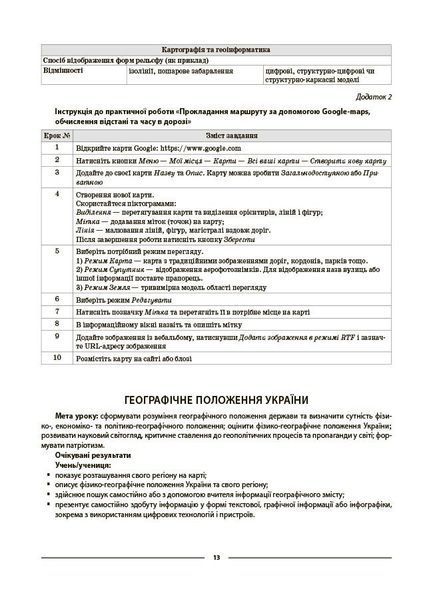 8 клас НУШ. Географія. Мій конспект. Матеріали до уроків (Філончук З.В.), Основа 9786170043870 фото