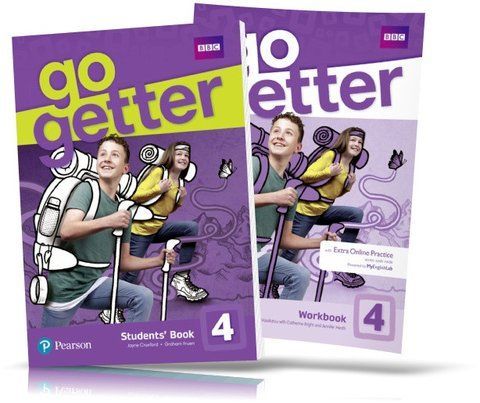 Go Getter 4, Student's Book + Workbook for Learning English (Pearson) 9781292179674/2 фото