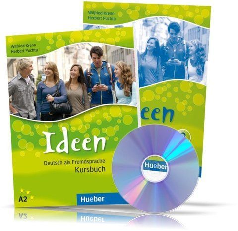 Ideen 2, Deutsch Kursbuch + Arbeitsbuch + CD (Hueber) 9783190018246/2 фото