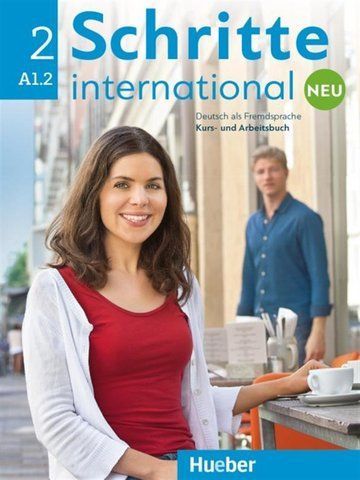 Schritte international Neu 2 (A1.2), Deutsch Kursbuch + Arbeitsbuch, (Hueber) 978-3-19-601082-4 фото