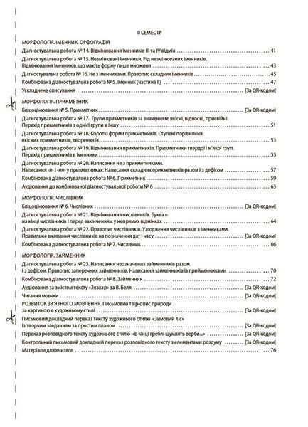 6 клас. НУШ. Українська мова. УСІ діагностувальні роботи (Коновалова М.В.), Основа 9786170041494 фото