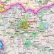 Карта України Адміністративно-територіальний устрій (англійська мова) 160x110 см М 1:850 000 ламінований папір, Інститут передових технологій IPT-307 фото 2