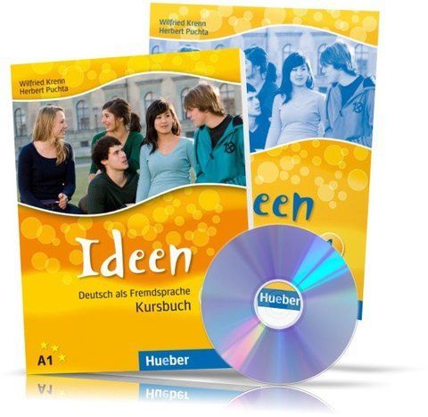 Ideen 1, Deutsch Kursbuch + Arbeitsbuch + CD (Hueber) 9783190018239/2 фото