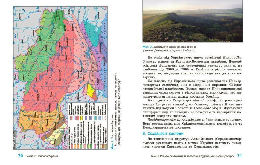 8 клас НУШ. Географія. Підручник (Довгань Г.Д.), Ранок 9786170995902 фото