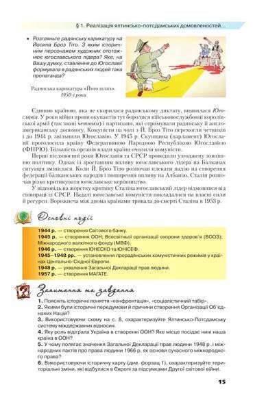 11 клас. Всесвітня історія. Підручник, рівень стандарту (Полянський П. Б.), Грамота 99789663497327 фото