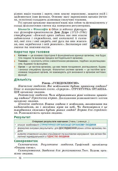 8 клас НУШ. Біологія. Підручник. (Соболь В.І.) Абетка А-572 фото