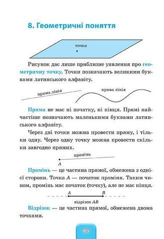 1&ndash;4 класи. Шкільний довідничок &mdash; Математика. (Терещенко В. М.), Ула 9789662849998 фото