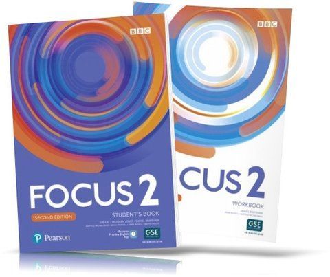 Focus 2nd edition 2, Student's book + Workbook for Learning English (Pearson) 9781292301860/2 фото