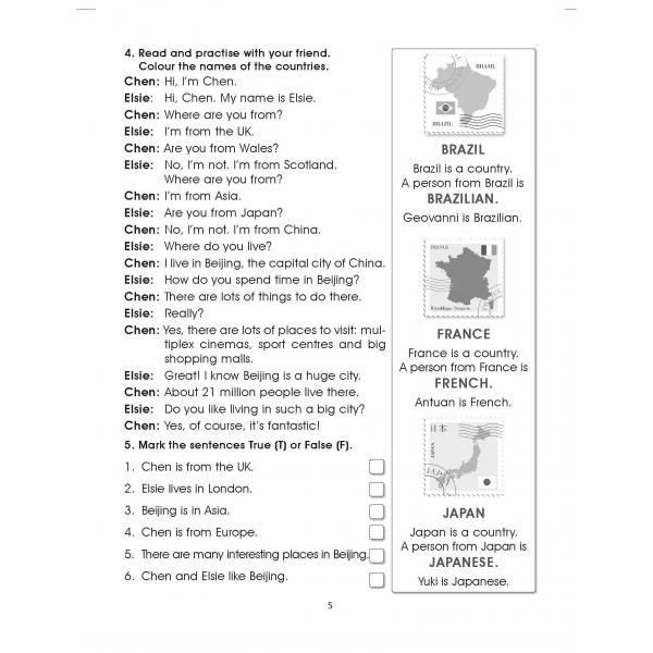 5 клас. НУШ. SMART TUTOR. Посібник-репетитор. Рівень А1+ (І. В. Доценко, О. В. Євчук.), Абетка А-476 фото