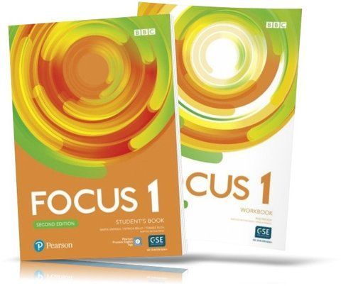 Focus 2nd edition 1, Student's book + Workbook for Learning English (Pearson) 9781292301839/2 фото