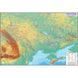Карта України Фізична з корисними копалинами 99x68 см М1: 1 400 000 ламінований папір на планках, Інститут передових технологій IPT-152 фото 1